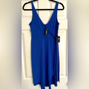 Express blue dress, size S